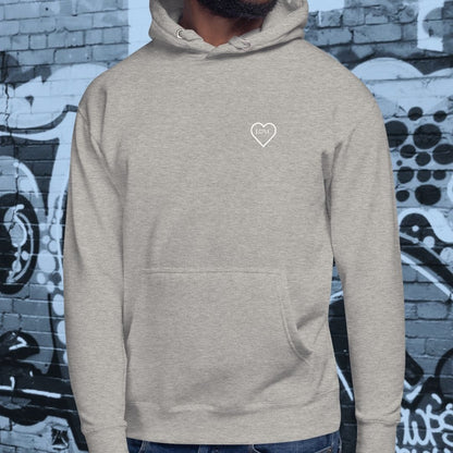 HOODIE CON CAPUCHA HOMBRE 2CUORE WHITE