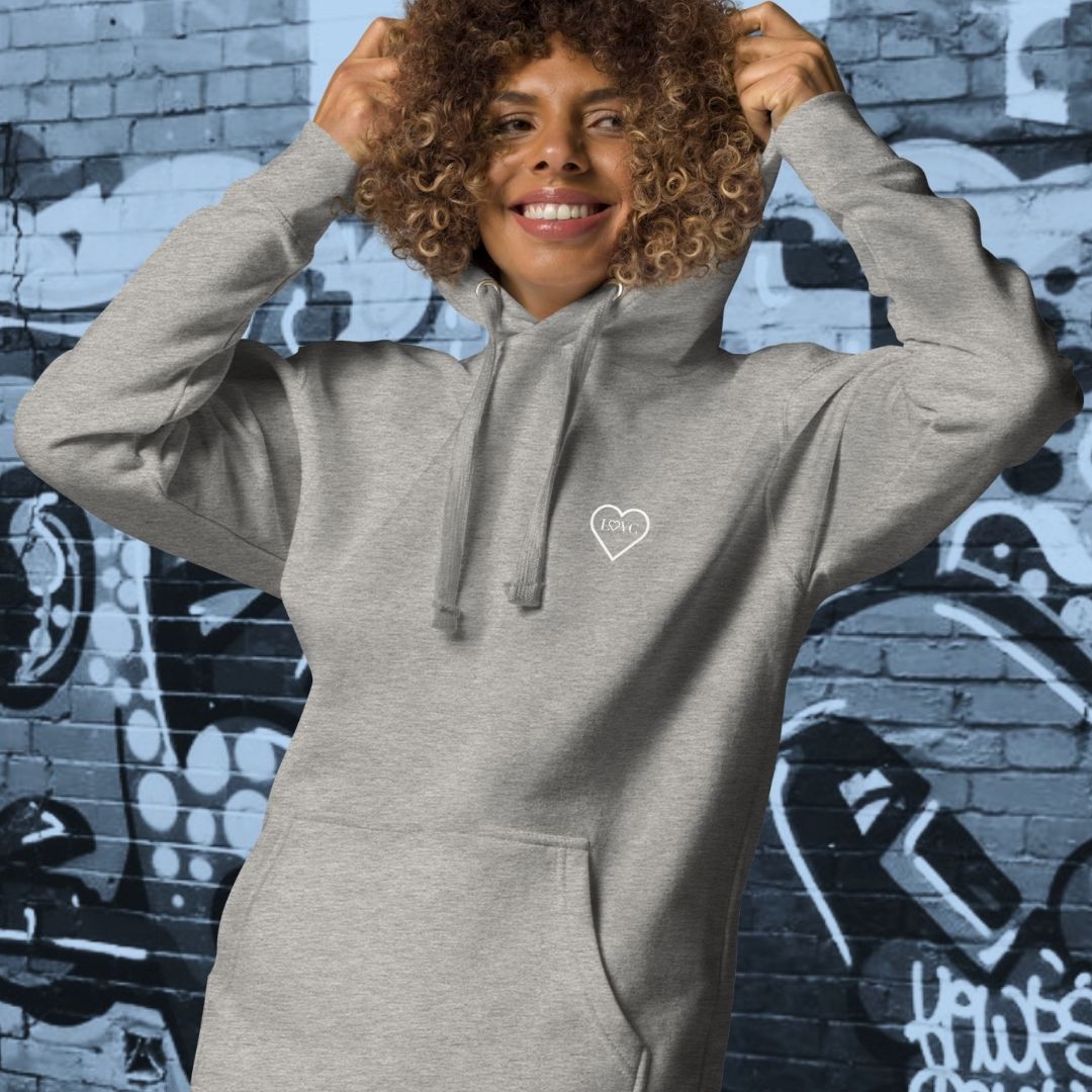 HOODIE CON CAPUCHA MUJER 2CUORE WHITE