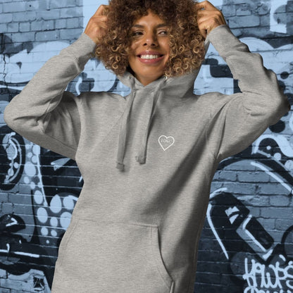 HOODIE CON CAPUCHA MUJER 2CUORE WHITE