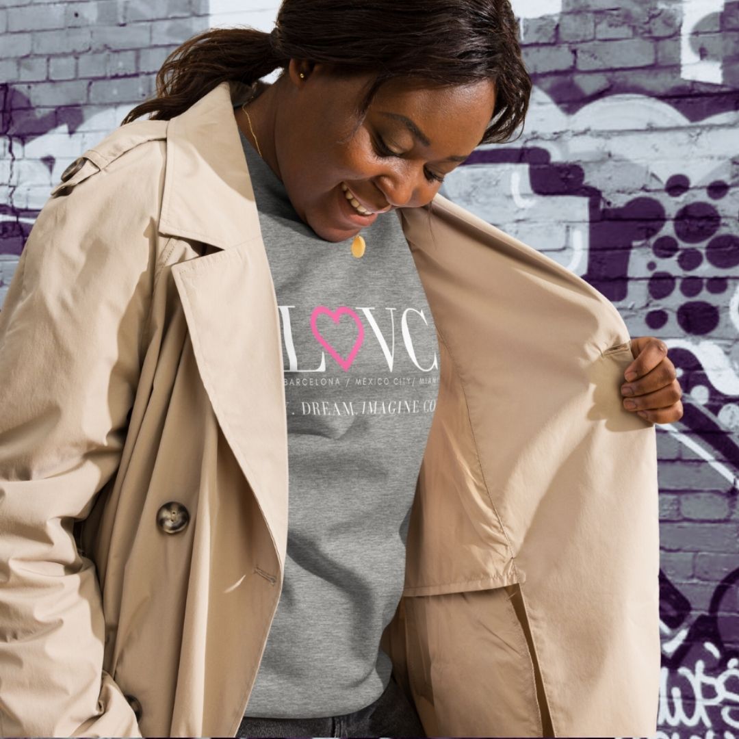SUDADERA GRUESA MUJER SLOGAN