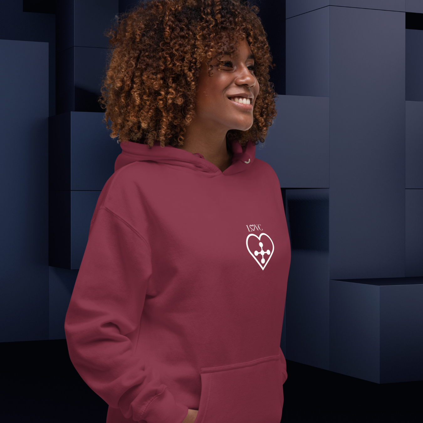 HOODIE CON CAPUCHA MUJER CROSS