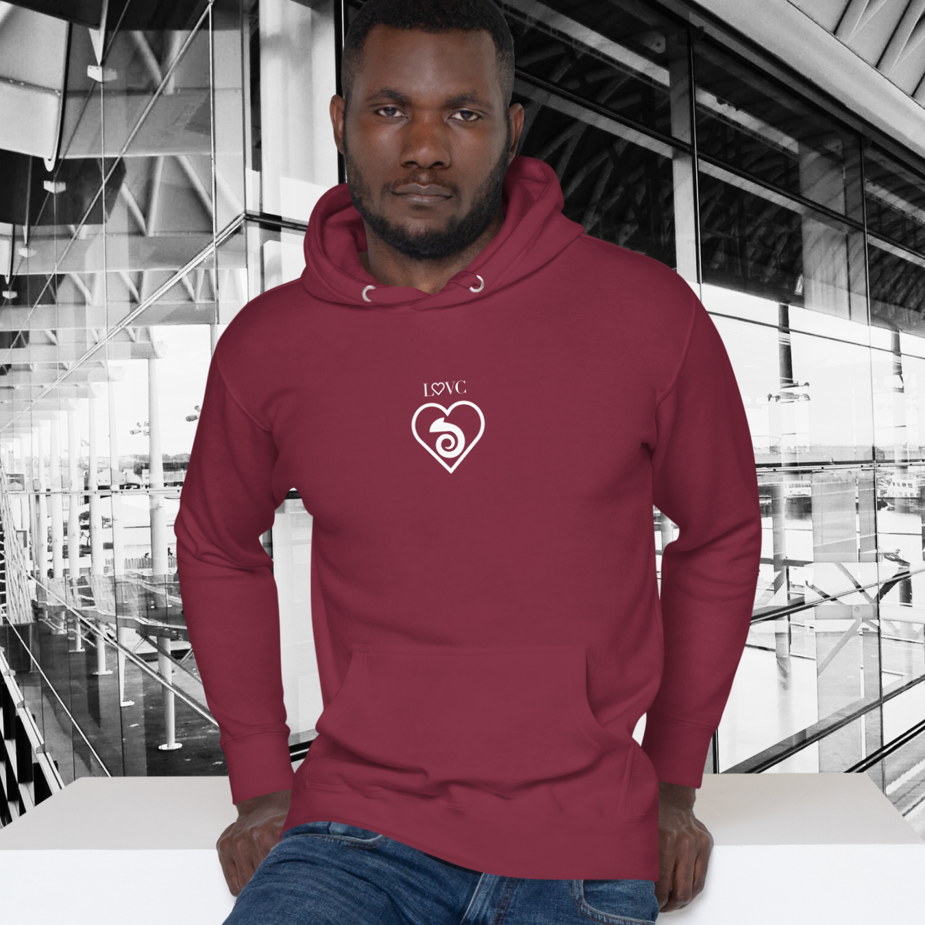 HOODIE CON CAPUCHA HOMBRE LIZARD
