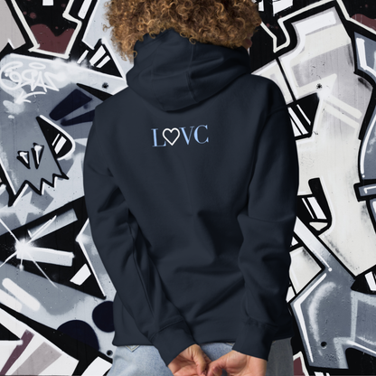 HOODIE CON CAPUCHA MUJER SLOGAN