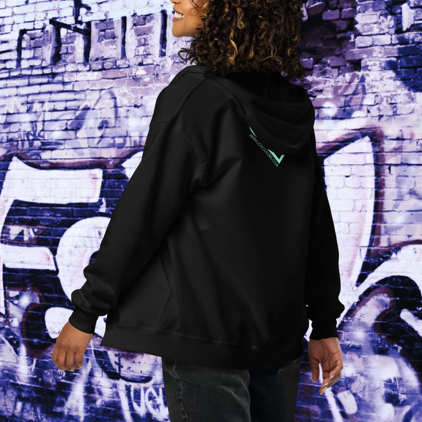 HOODIE CON CAPUCHA Y CREMALLERA MUJER INFINITE