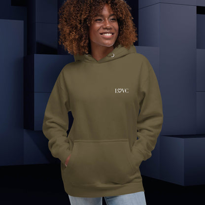 HOODIE CON CAPUCHA MUJER LOGO CIRCULO