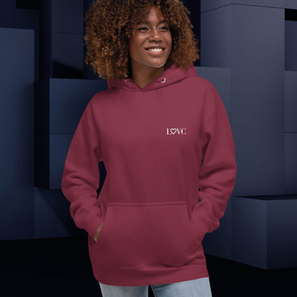 HOODIE CON CAPUCHA MUJER LOGO CIRCULO
