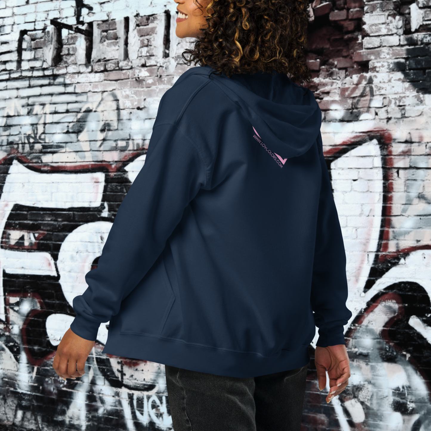 HOODIE CON CAPUCHA Y CREMALLERA MUJER INFINITE