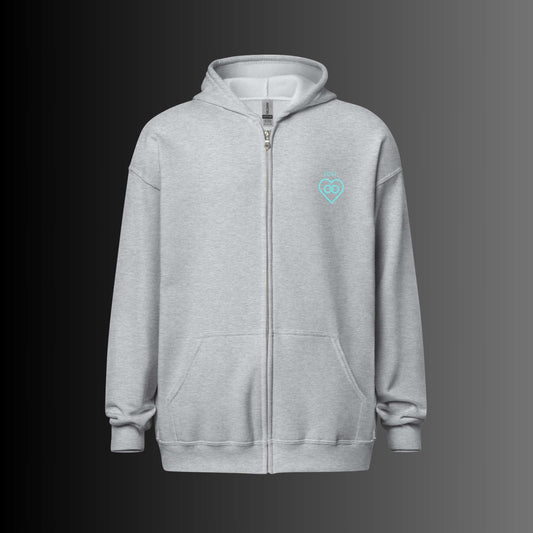 HOODIE CON CAPUCHA Y CREMALLERA MUJER INFINITE