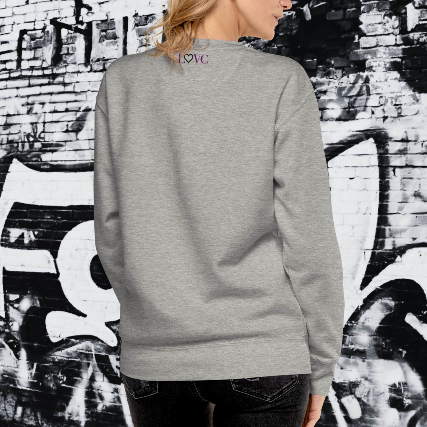 SUDADERA GRUESA MUJER SLOGAN