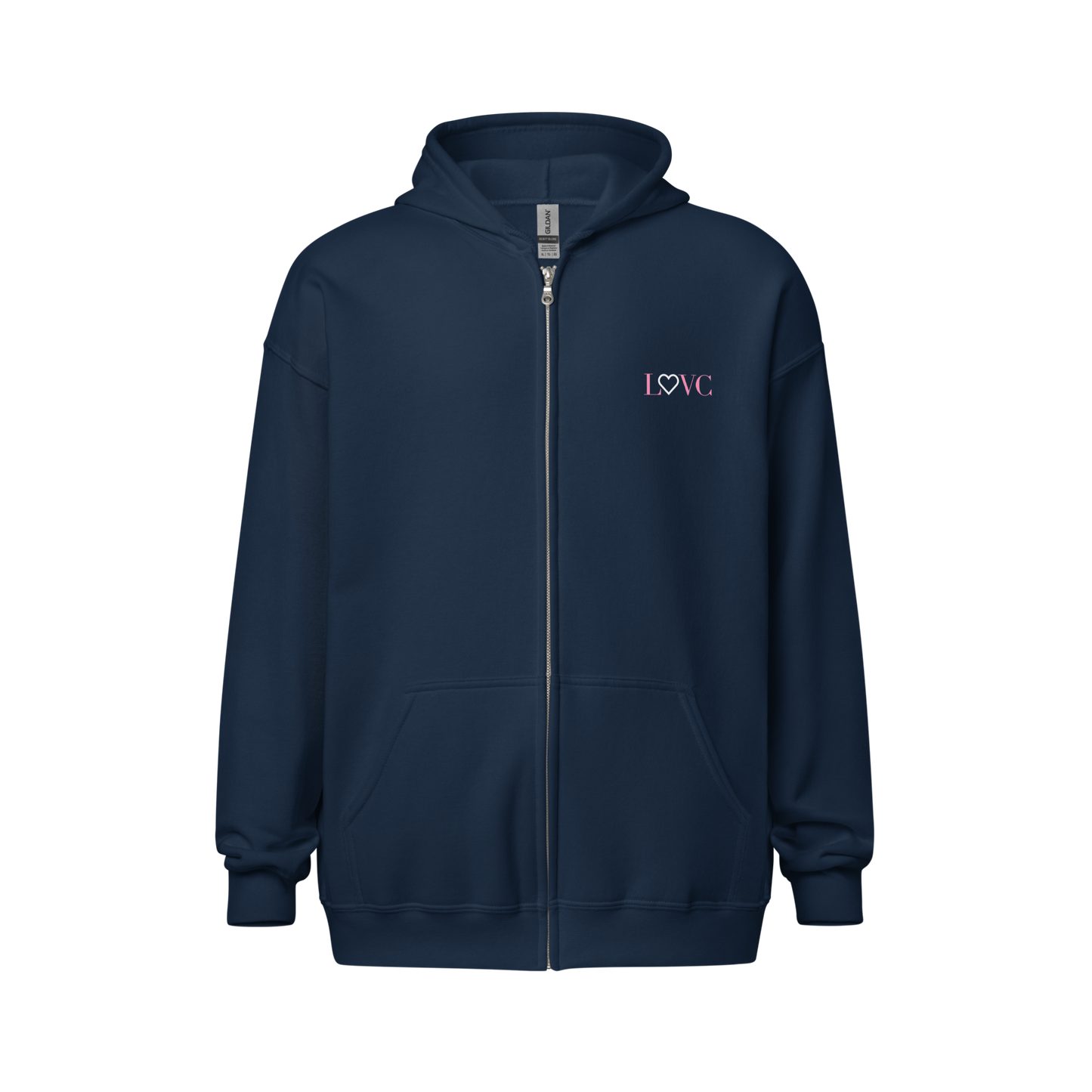HOODIE CON CAPUCHA Y CREMALLERA MUJER LOGO CLASSIC