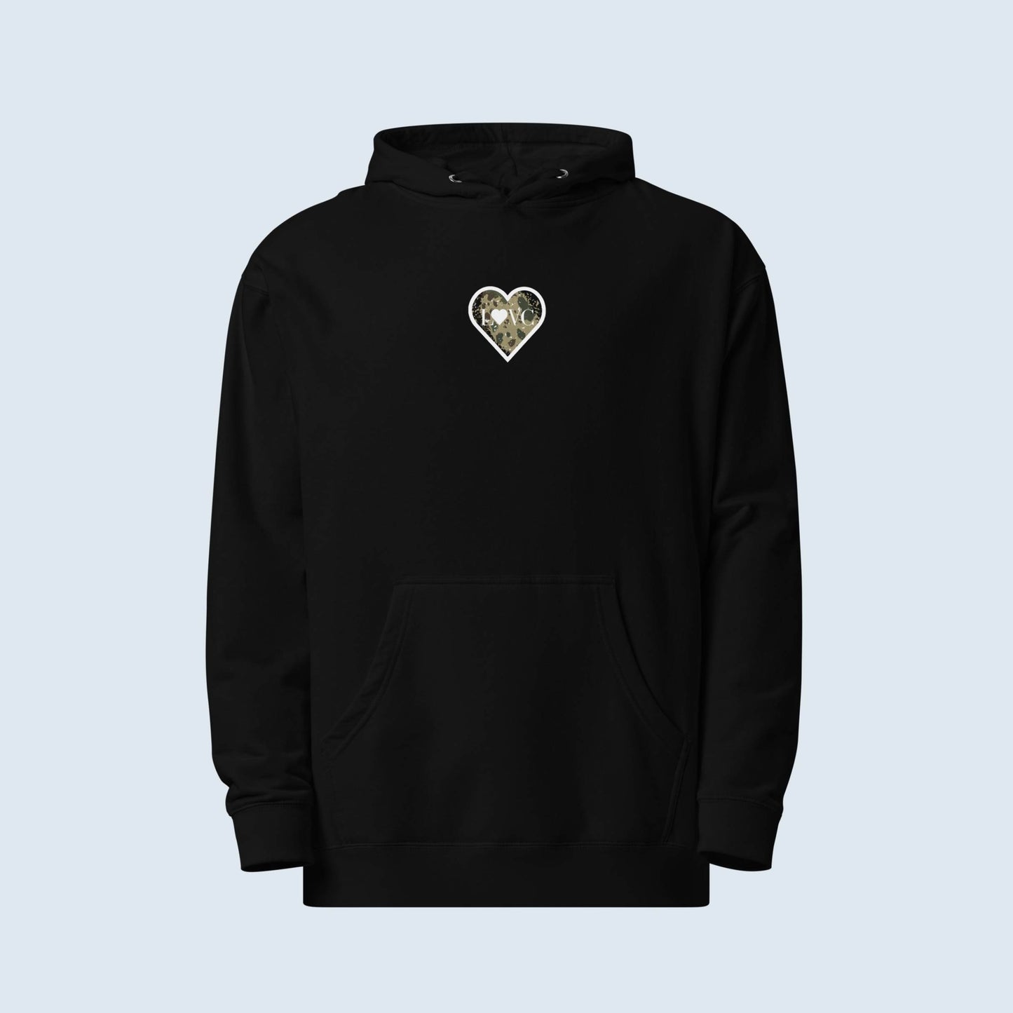 HOODIE PREMIUM CON CAPUCHA MUJER ANIMAL PRINT