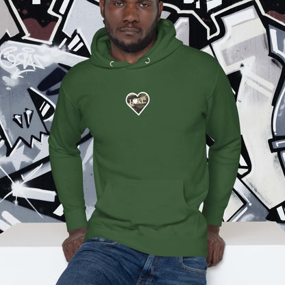 HOODIE CON CAPUCHA HOMBRE MILITAR