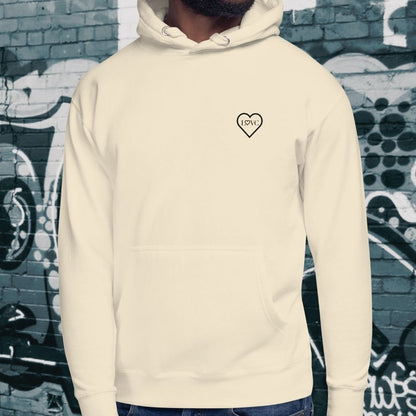 HOODIE CON CAPUCHA HOMBRE 2CUORE BLACK
