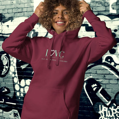 HOODIE CON CAPUCHA MUJER SLOGAN