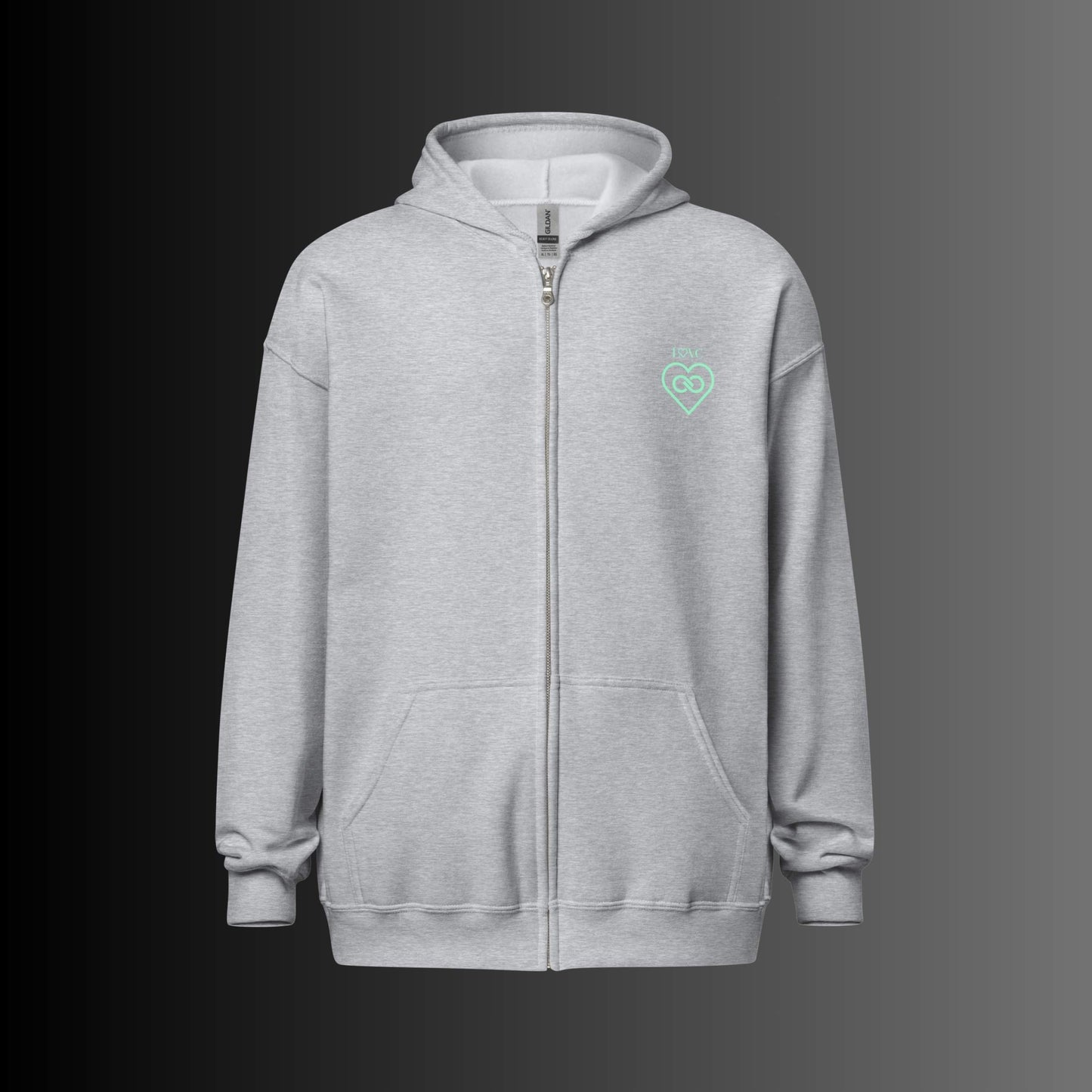 HOODIE CON CAPUCHA Y CREMALLERA MUJER INFINITE