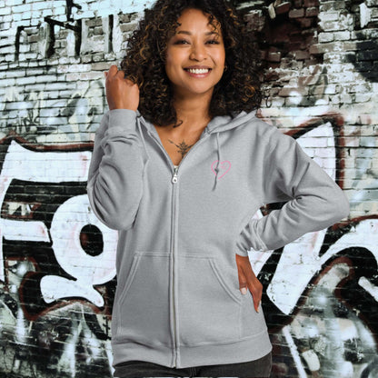 HOODIE CON CAPUCHA Y CREMALLERA MUJER COOL