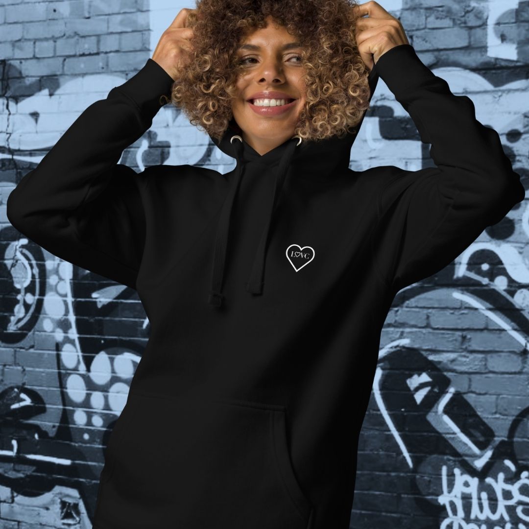 HOODIE CON CAPUCHA MUJER 2CUORE WHITE