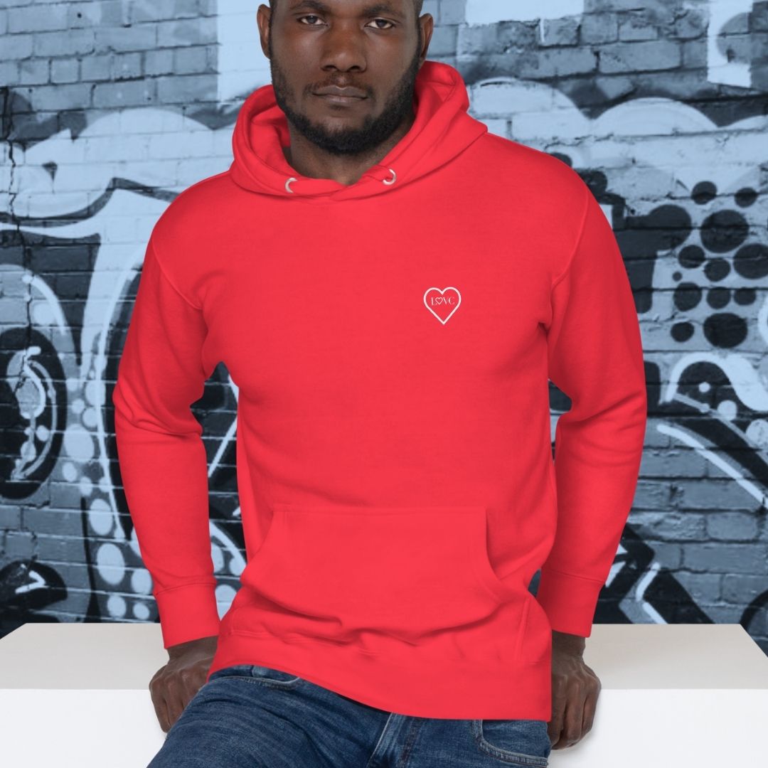 HOODIE CON CAPUCHA HOMBRE 2CUORE WHITE