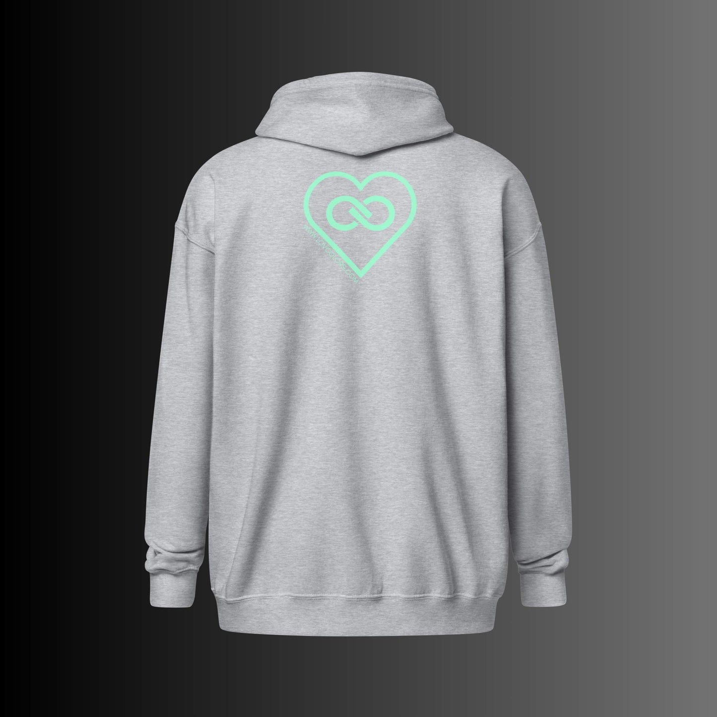 HOODIE CON CAPUCHA Y CREMALLERA MUJER INFINITE