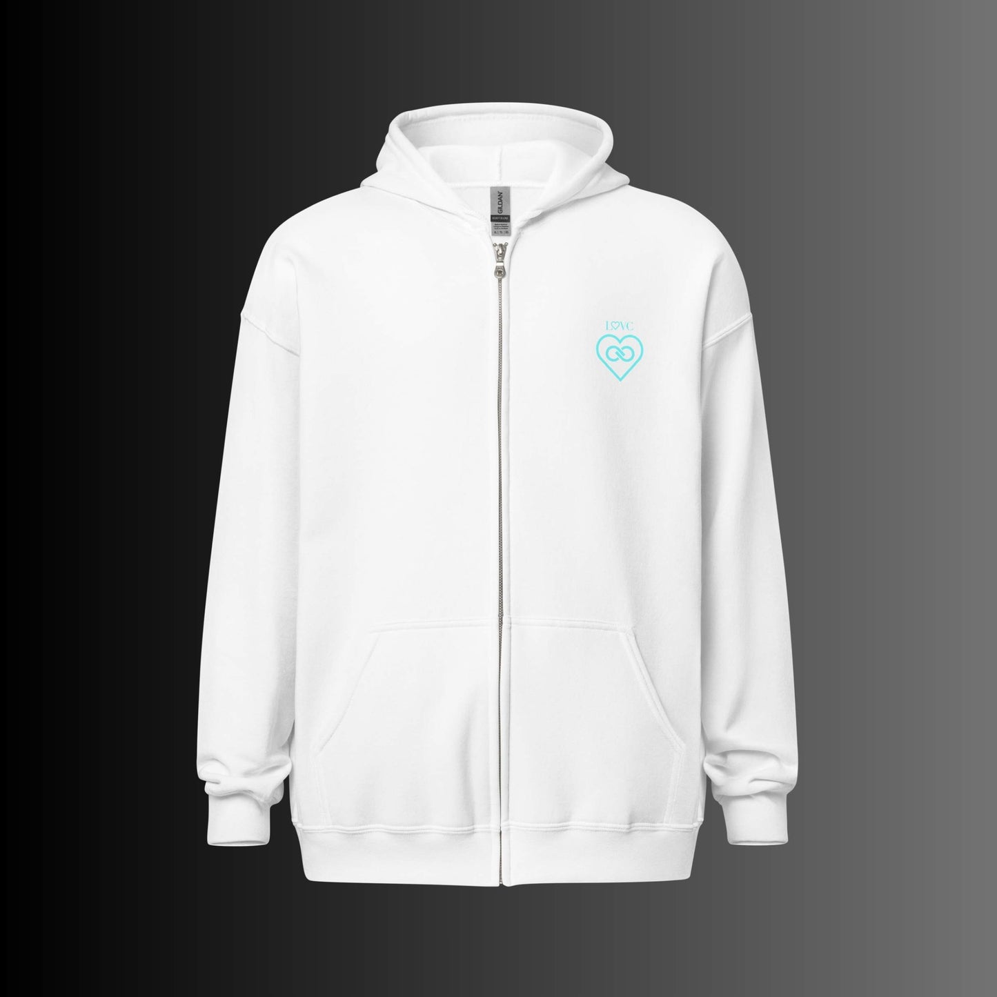 HOODIE CON CAPUCHA Y CREMALLERA HOMBRE INFINITE
