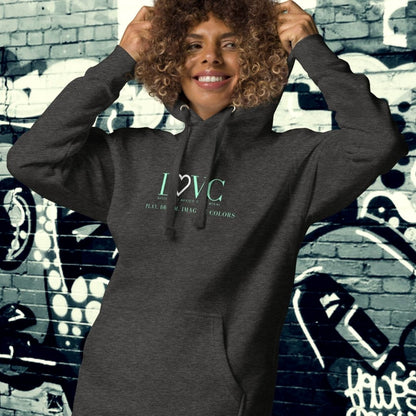 HOODIE CON CAPUCHA MUJER SLOGAN