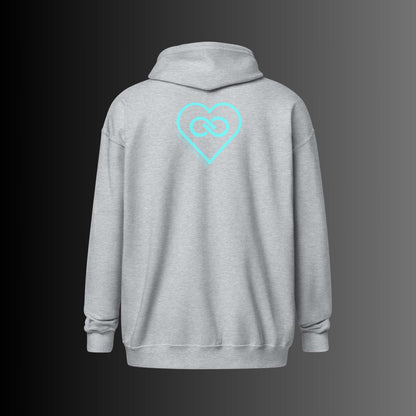 HOODIE CON CAPUCHA Y CREMALLERA MUJER INFINITE