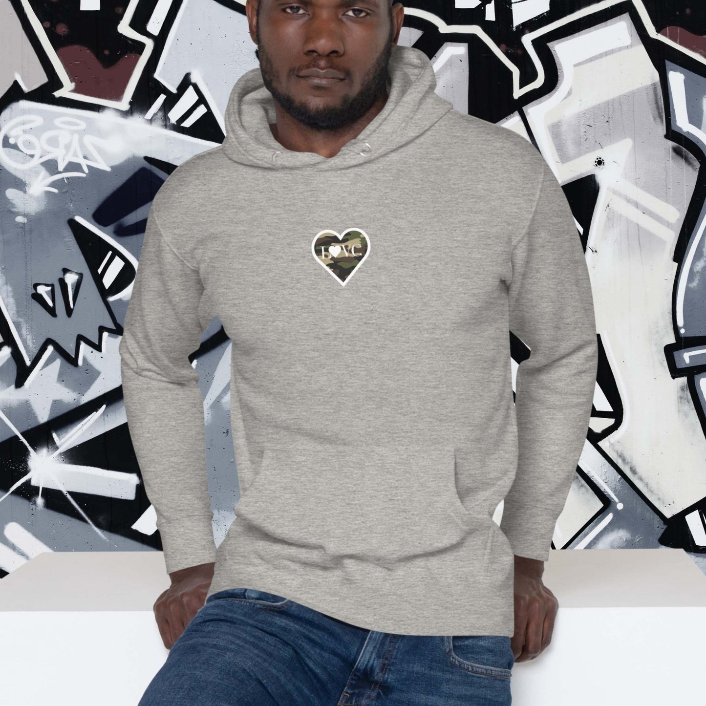 HOODIE CON CAPUCHA HOMBRE MILITAR