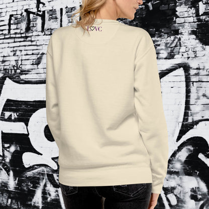 SUDADERA GRUESA MUJER SLOGAN