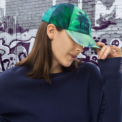 GORRA CON EFECTO TIE DYE MUJER LOGO NAVY