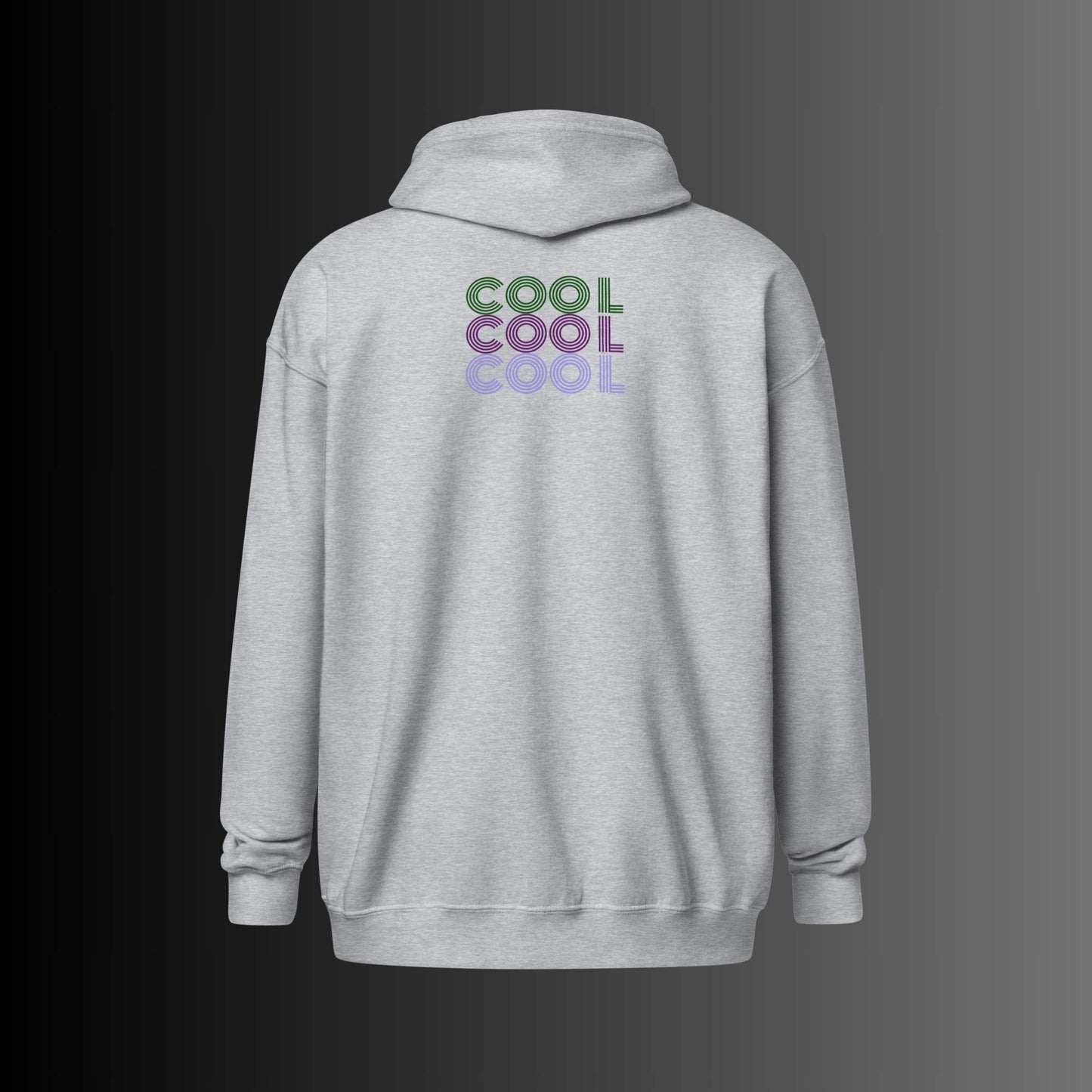 HOODIE CON CAPUCHA Y CREMALLERA HOMBRE COOL