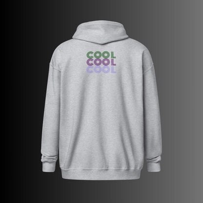 HOODIE CON CAPUCHA Y CREMALLERA HOMBRE COOL