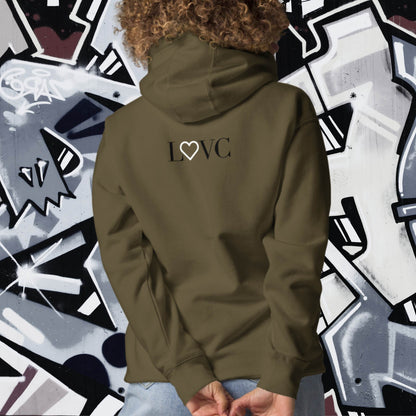 HOODIE CON CAPUCHA MUJER SLOGAN