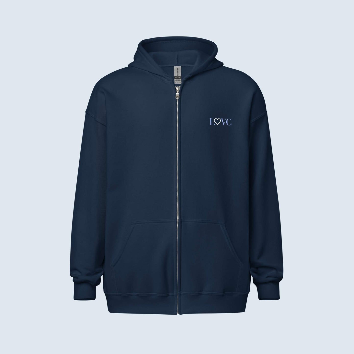 HOODIE CON CAPUCHA Y CREMALLERA MUJER LOGO CLASSIC