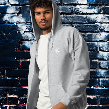 HOODIE CON CAPUCHA Y CREMALLERA HOMBRE INFINITE