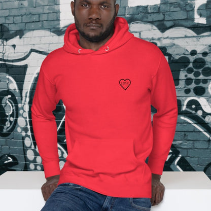 HOODIE CON CAPUCHA HOMBRE 2CUORE BLACK