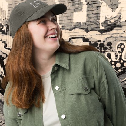 GORRA DE PANA VINTAGE MUJER LOGO