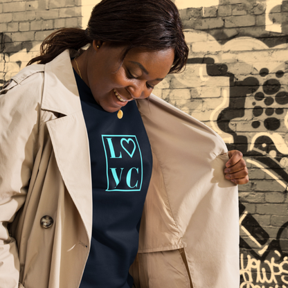 SUDADERA GRUESA MUJER LOGO CUADRADO
