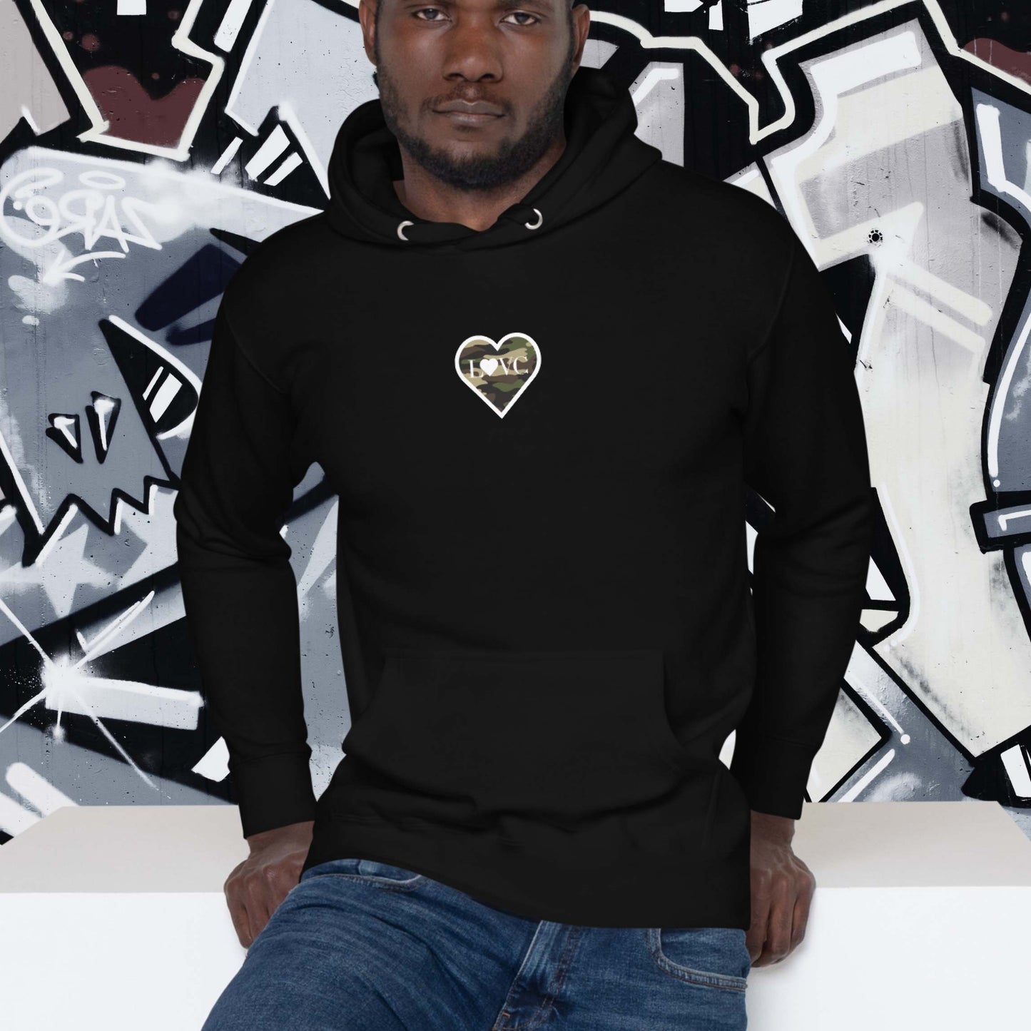 HOODIE CON CAPUCHA HOMBRE MILITAR