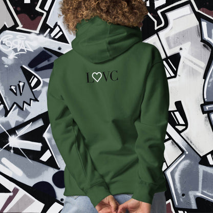 HOODIE CON CAPUCHA MUJER SLOGAN