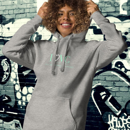 HOODIE CON CAPUCHA MUJER SLOGAN