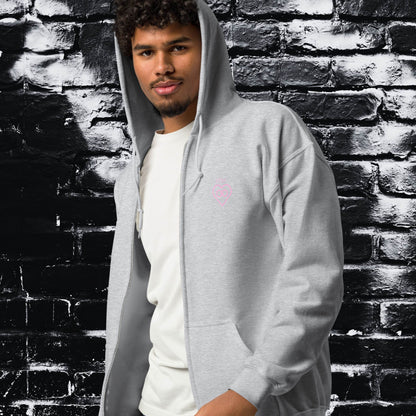HOODIE CON CAPUCHA Y CREMALLERA HOMBRE INFINITE