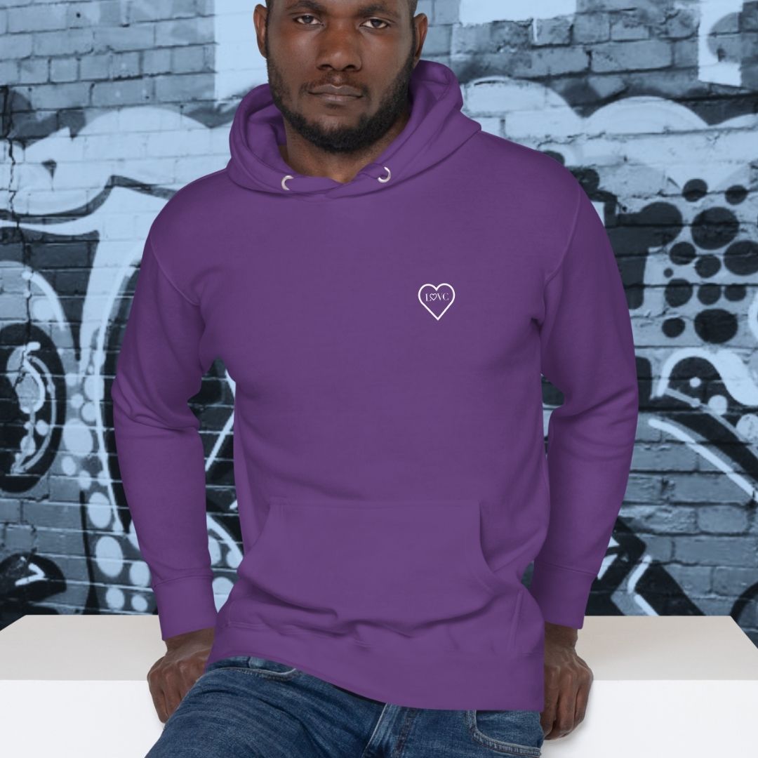 HOODIE CON CAPUCHA HOMBRE 2CUORE WHITE