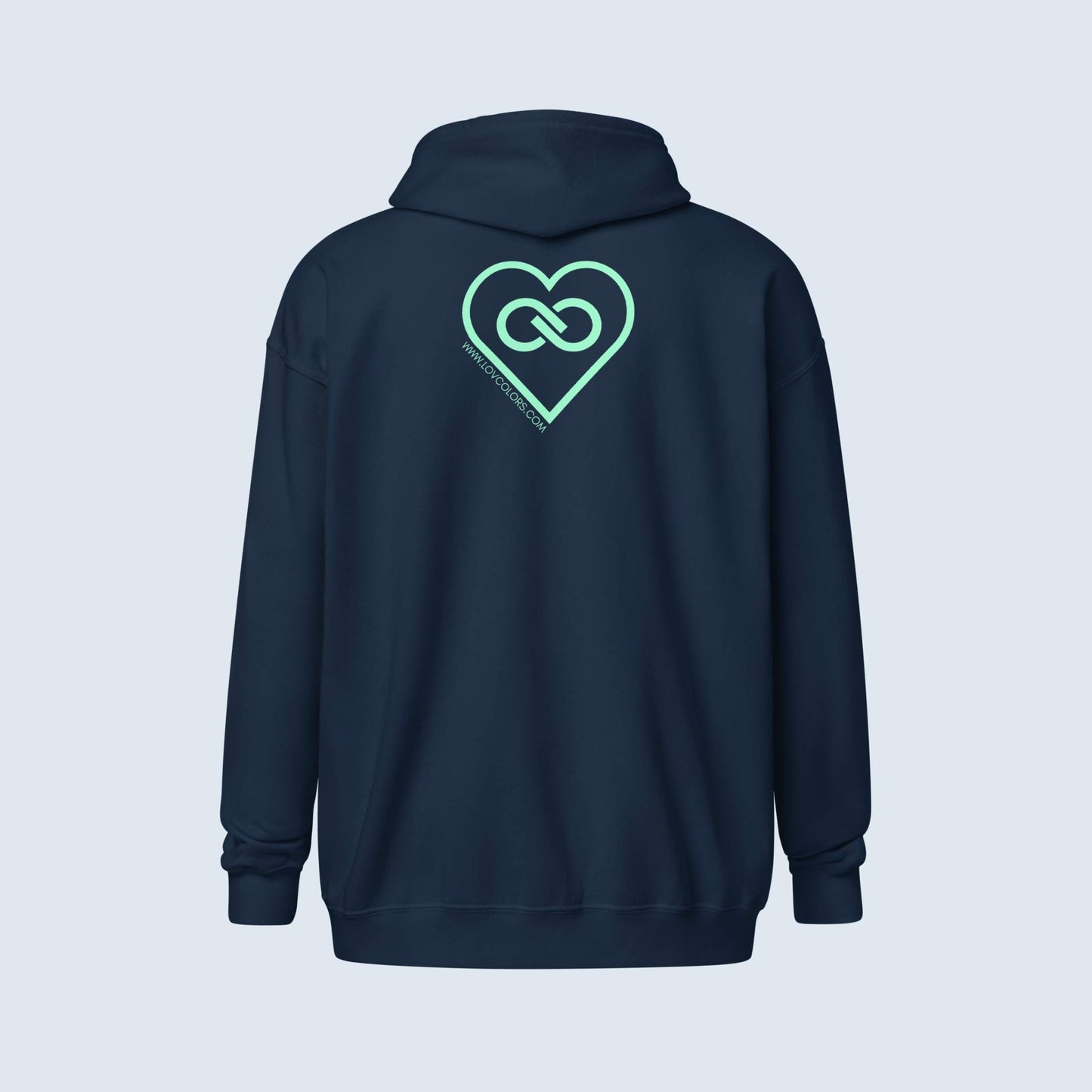 HOODIE CON CAPUCHA Y CREMALLERA MUJER INFINITE
