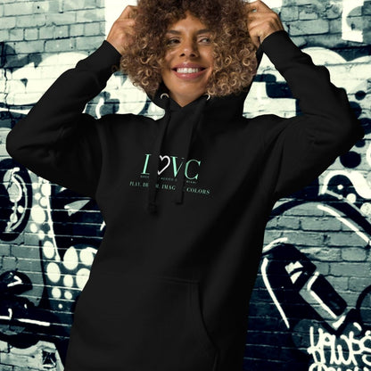 HOODIE CON CAPUCHA MUJER SLOGAN