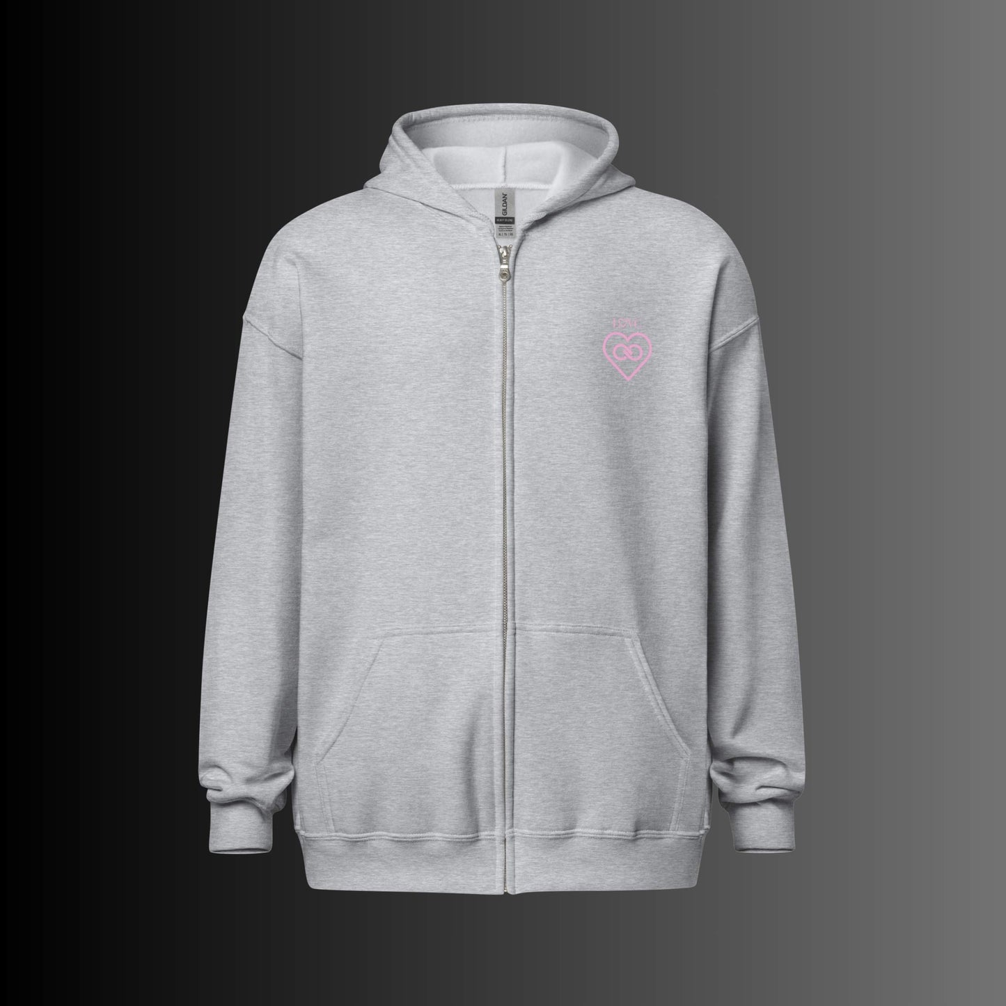 HOODIE CON CAPUCHA Y CREMALLERA MUJER INFINITE