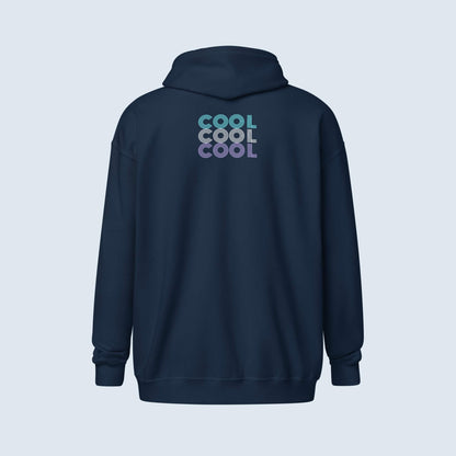 HOODIE CON CAPUCHA Y CREMALLERA HOMBRE COOL