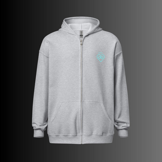 HOODIE CON CAPUCHA Y CREMALLERA HOMBRE INFINITE