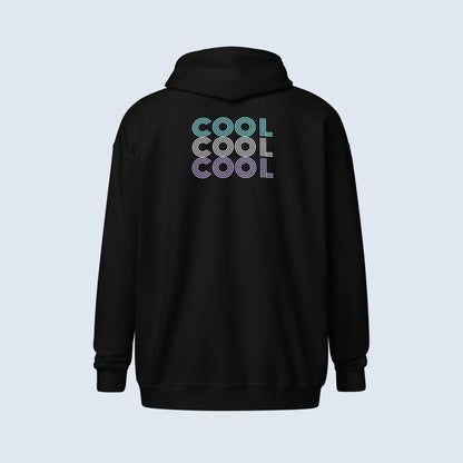 HOODIE CON CAPUCHA Y CREMALLERA HOMBRE COOL