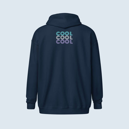 HOODIE CON CAPUCHA Y CREMALLERA HOMBRE COOL