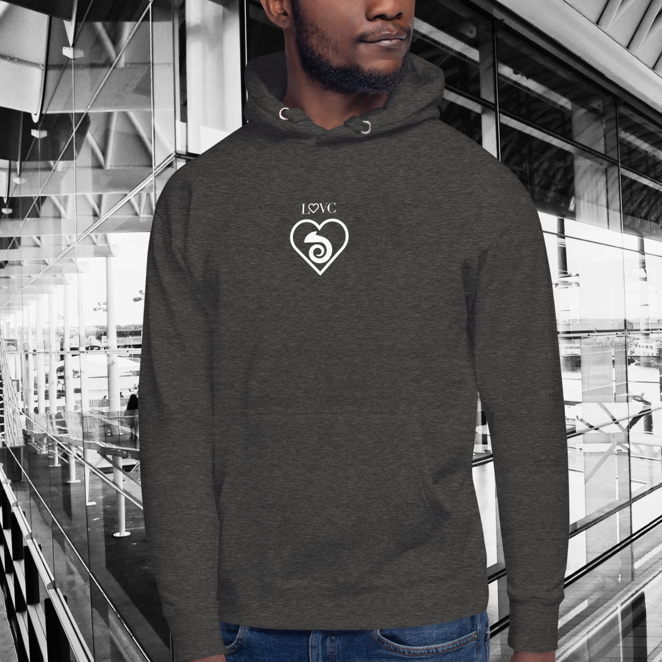 HOODIE CON CAPUCHA HOMBRE LIZARD